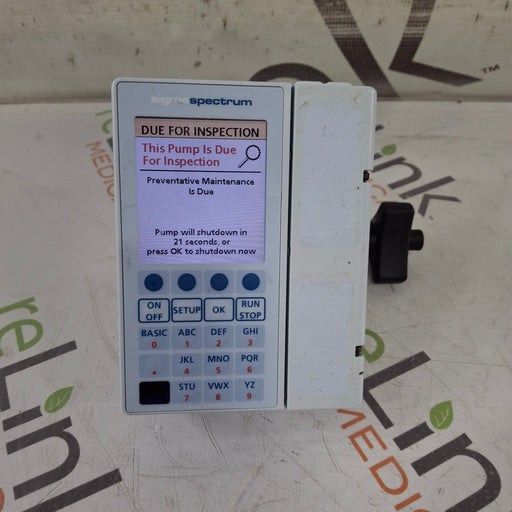 Baxter Baxter Sigma Spectrum 8.01.00 w/o Battery Infusion Pump Infusion Pump reLink Medical