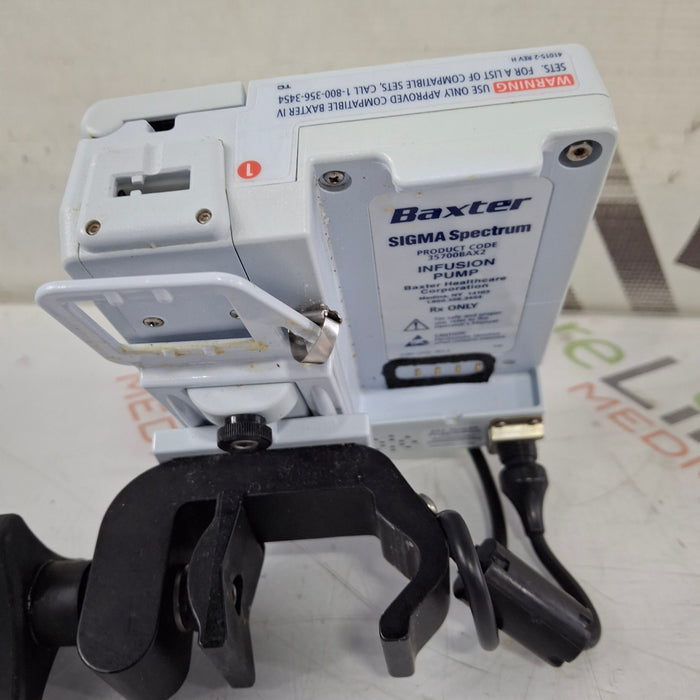 Baxter Baxter Sigma Spectrum 8.01.00 w/o Battery Infusion Pump Infusion Pump reLink Medical