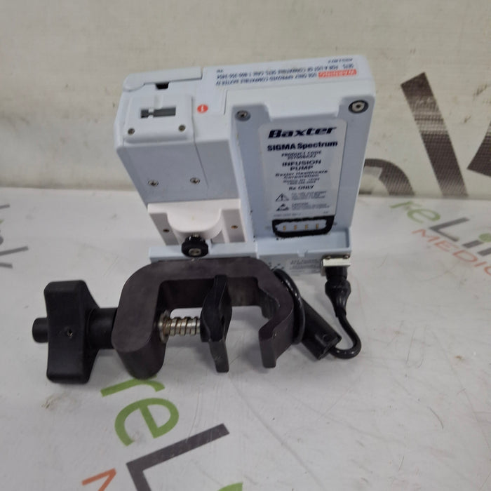 Baxter Baxter Sigma Spectrum 8.01.00 w/o Battery Infusion Pump Infusion Pump reLink Medical