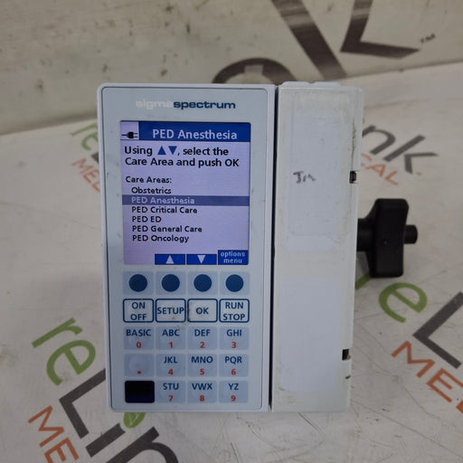 Baxter Baxter Sigma Spectrum 8.01.00 w/o Battery Infusion Pump Infusion Pump reLink Medical