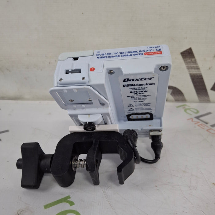 Baxter Baxter Sigma Spectrum 8.01.00 w/o Battery Infusion Pump Infusion Pump reLink Medical