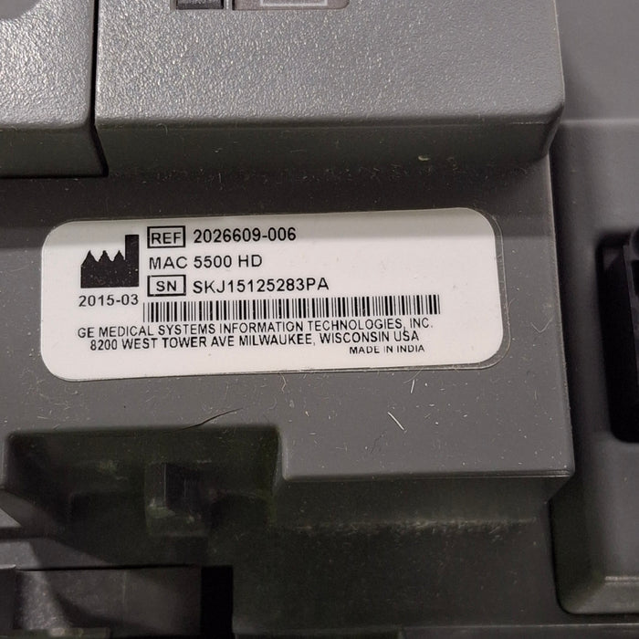 GE Healthcare GE Healthcare MAC 5500 HD ECG without CAM Module Cardiology reLink Medical
