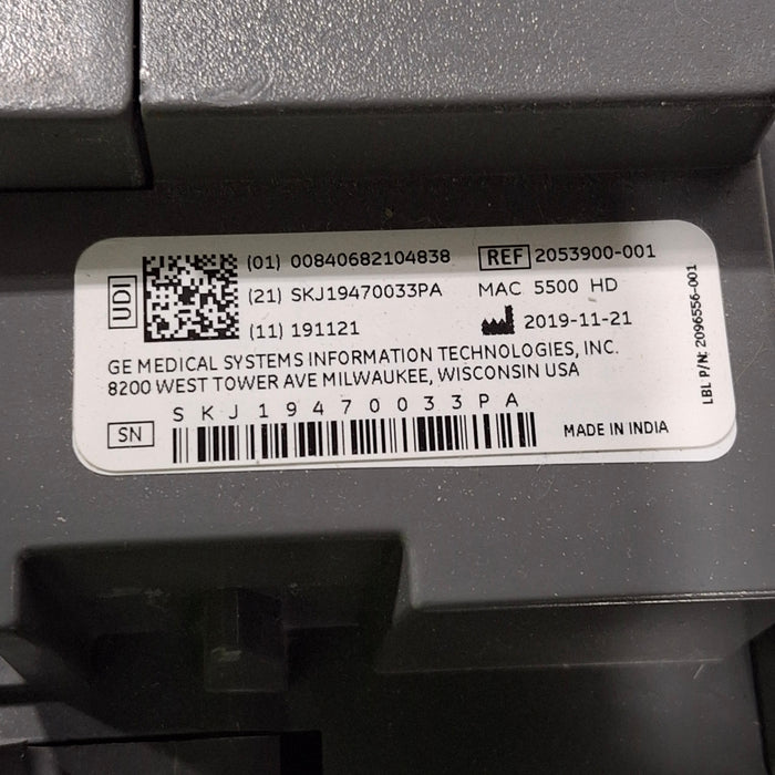 GE Healthcare GE Healthcare MAC 5500 HD ECG without CAM Module Cardiology reLink Medical
