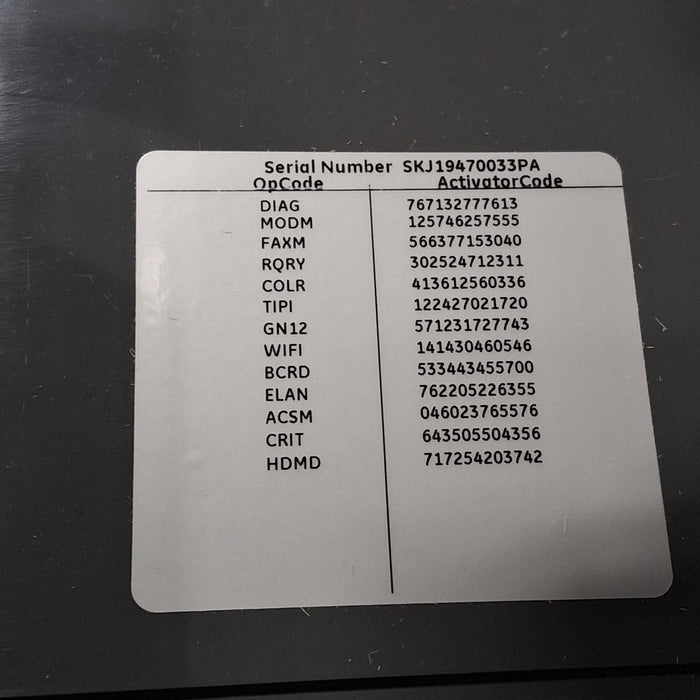 GE Healthcare GE Healthcare MAC 5500 HD ECG without CAM Module Cardiology reLink Medical