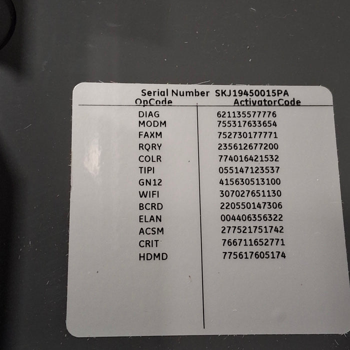 GE Healthcare GE Healthcare MAC 5500 HD ECG without CAM Module Cardiology reLink Medical