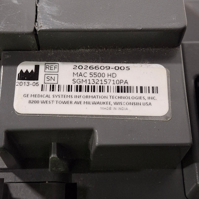 GE Healthcare GE Healthcare MAC 5500 HD ECG without CAM Module Cardiology reLink Medical