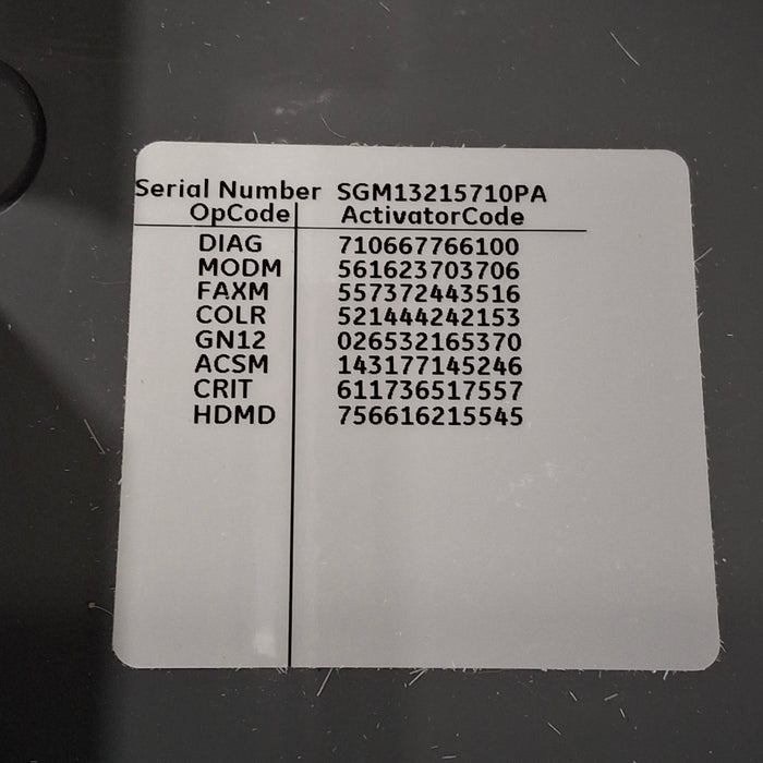 GE Healthcare GE Healthcare MAC 5500 HD ECG without CAM Module Cardiology reLink Medical