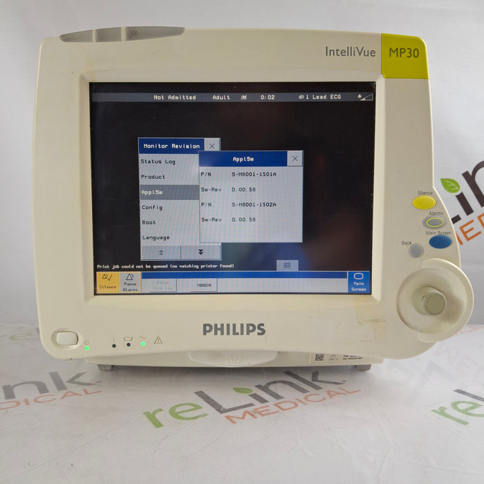 Philips Philips IntelliVue MP30 Patient Monitor Patient Monitors reLink Medical
