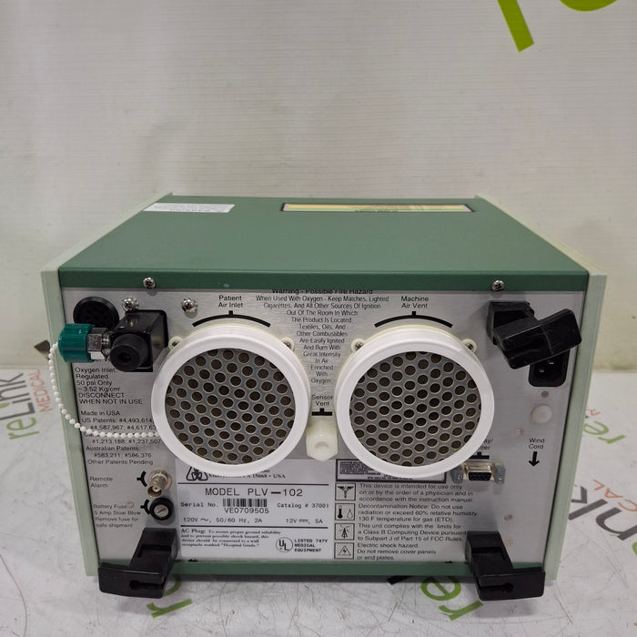 LifeCare LifeCare PLV-102 Ventilator Respiratory reLink Medical