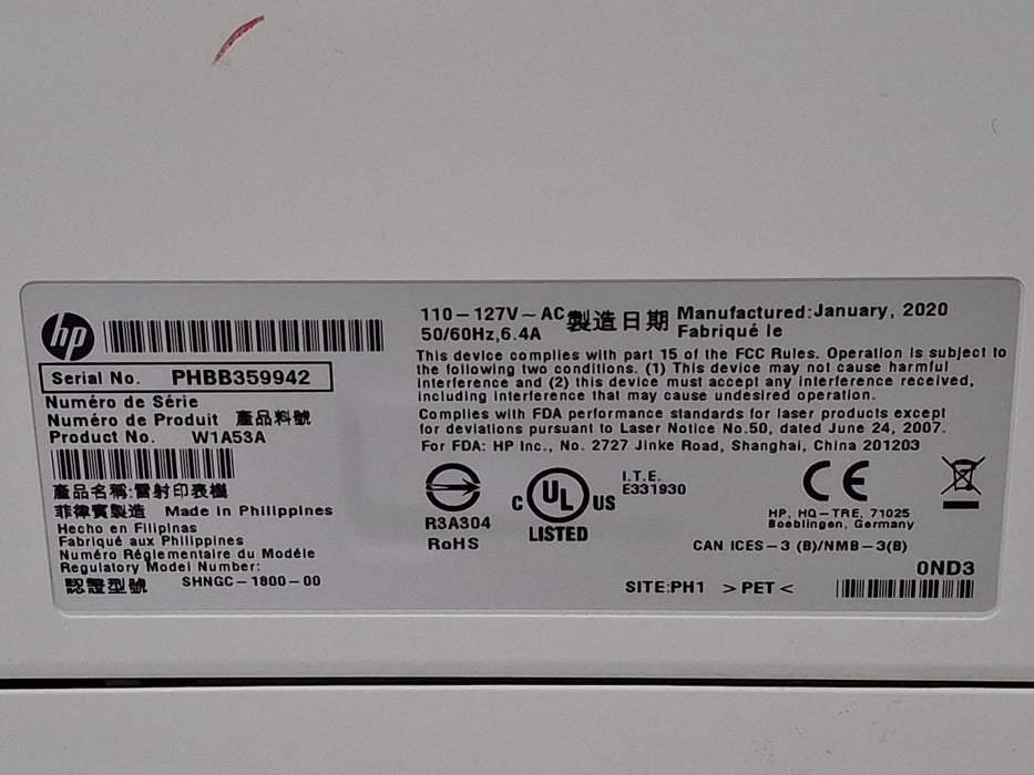 Hewlett Packard Hewlett Packard LasetJet Pro M404dn Printer Computers Tablets & Networking reLink Medical