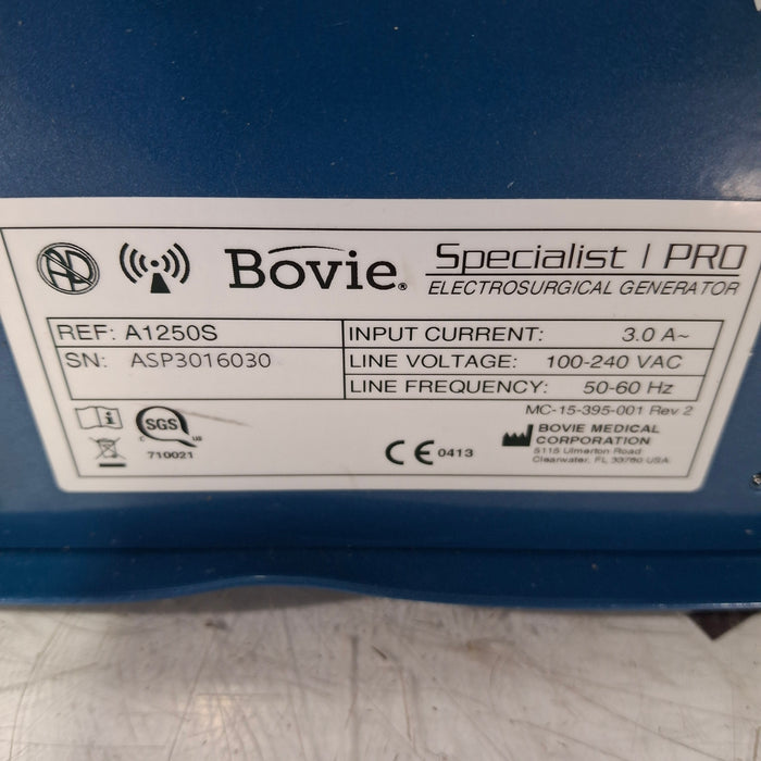 Bovie Bovie Specialist Pro Electrosurgical Unit Electrosurgical Units reLink Medical