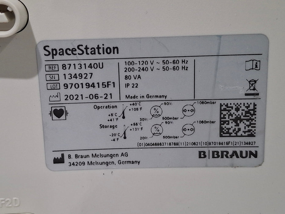 B. Braun B. Braun Space Station Docking Station Infusion Pump reLink Medical