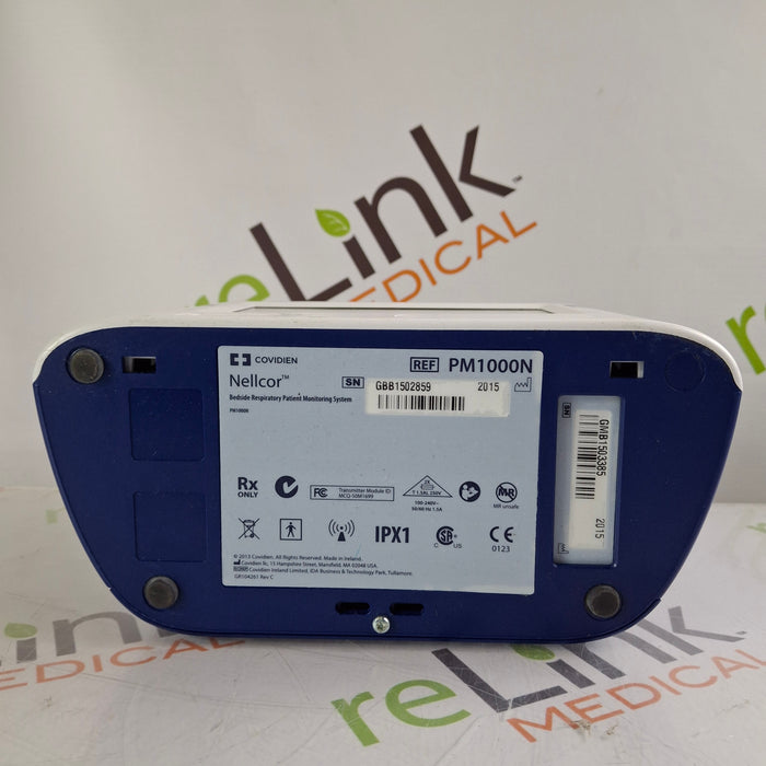 Covidien PM1000N Nellcor Bedside SPO2 Monitor