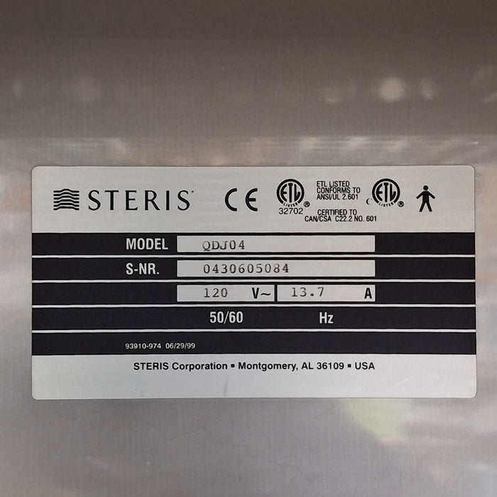 Steris Steris QDJ04 Dual Compartment Warming Cabinet Medical Furniture reLink Medical