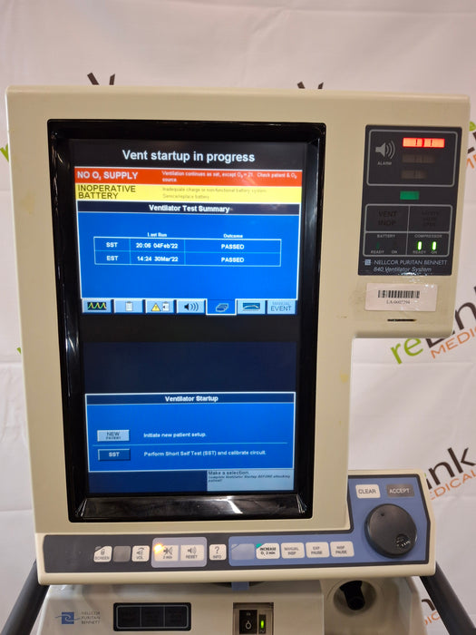 Puritan Bennett Puritan Bennett 840 Ventilator Respiratory reLink Medical