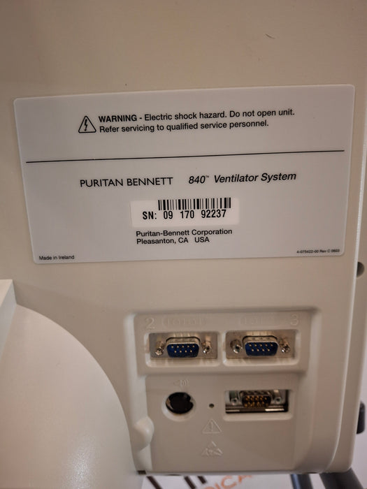 Puritan Bennett Puritan Bennett 840 Ventilator Respiratory reLink Medical