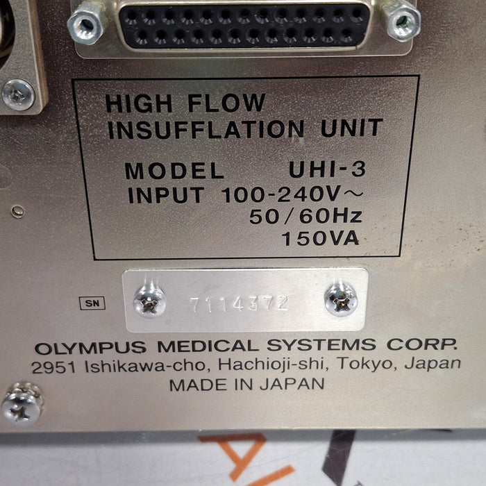 Olympus Olympus UHI-3 High Flow Insufflator Rigid Endoscopy reLink Medical