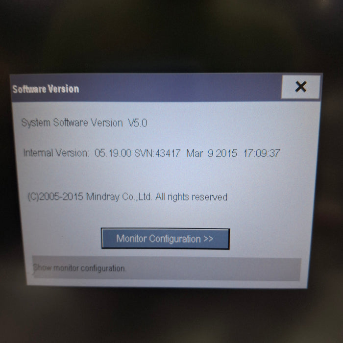 Mindray Passport 17M Patient Monitor