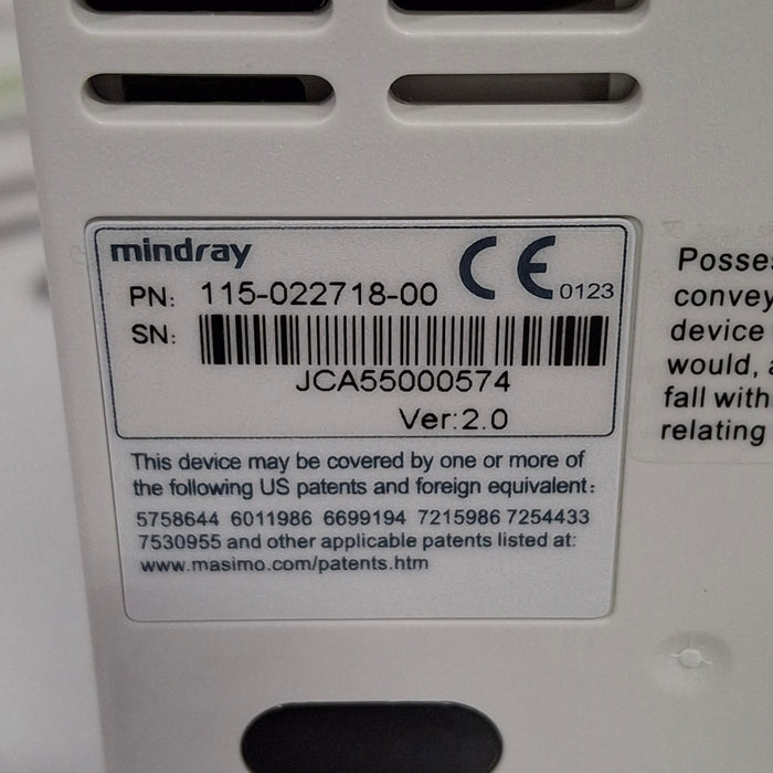 Mindray Mindray MPM w/Masimo Module for DPM6/7 Patient Monitors reLink Medical