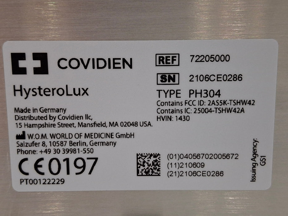 Covidien Covidien HysteroLux Fluid Management System Surgical Equipment reLink Medical