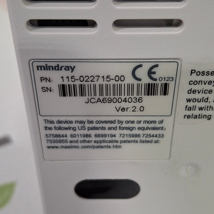 Mindray Mindray MPM w/Masimo Module for DPM6/7 Patient Monitors reLink Medical