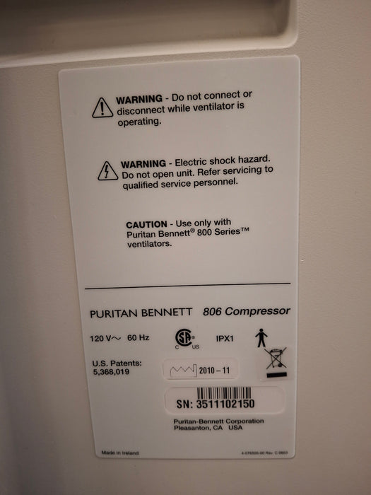 Puritan Bennett Puritan Bennett 840 Ventilator Respiratory reLink Medical