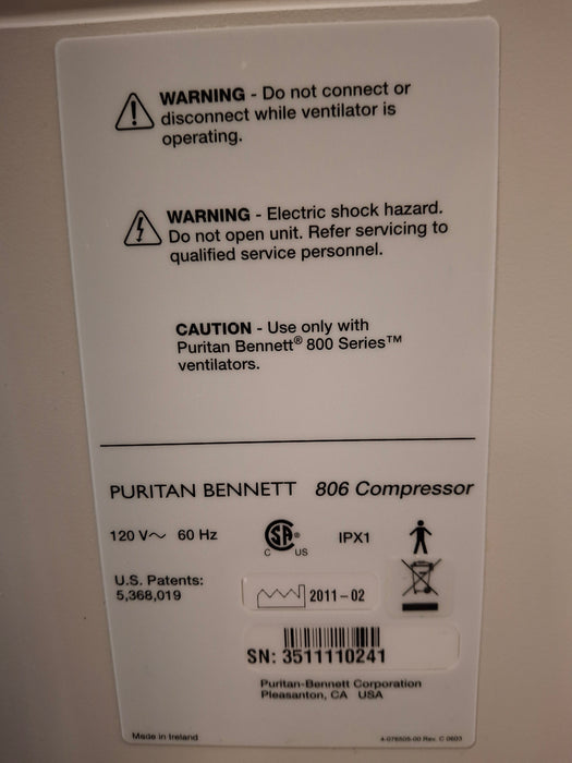 Puritan Bennett Puritan Bennett 840 Ventilator Respiratory reLink Medical