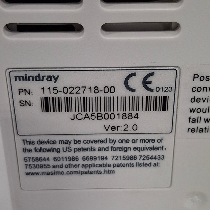 Mindray Mindray MPM w/Masimo Module for DPM6/7 Patient Monitors reLink Medical