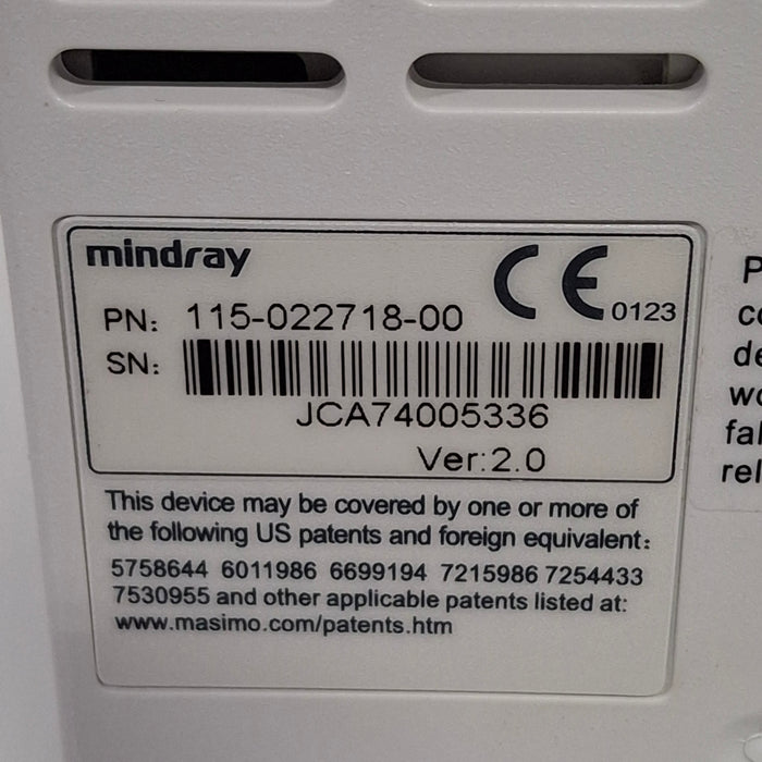 Mindray Mindray MPM w/Masimo Module for DPM6/7 Patient Monitors reLink Medical