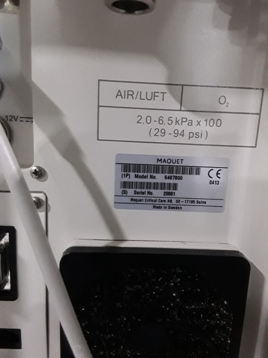 Maquet Servo-I Ventilator