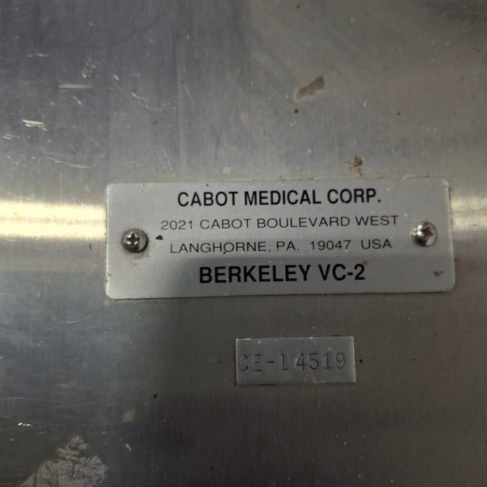 Cabot Medical Berkeley VC-2 Vacuum Curettage System