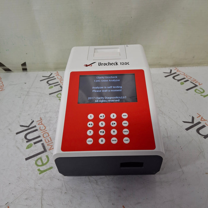 Clarity Diagnostics, LLC Clarity Diagnostics Urocheck 120C Urine Analyzer Clinical Lab reLink Medical