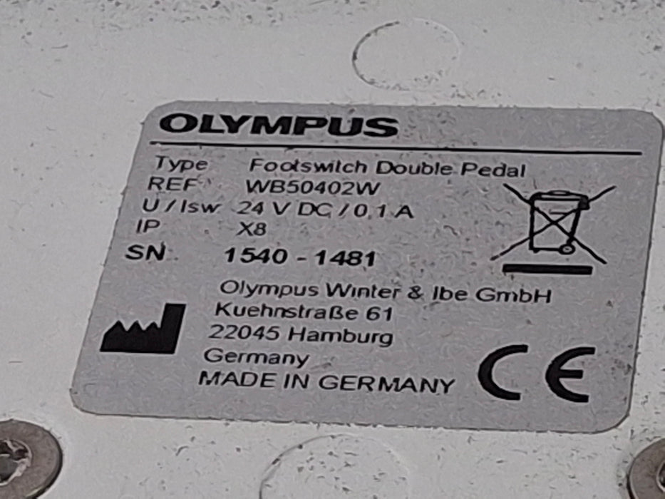 Olympus Olympus WB50402W ESG-400 Double Pedal Footswitch Electrosurgical Units reLink Medical