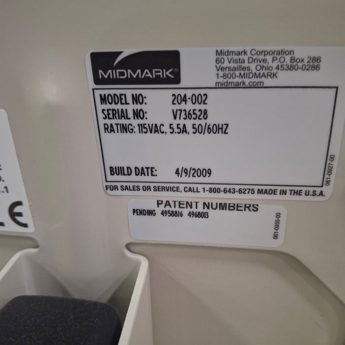 Midmark 204 Exam Table