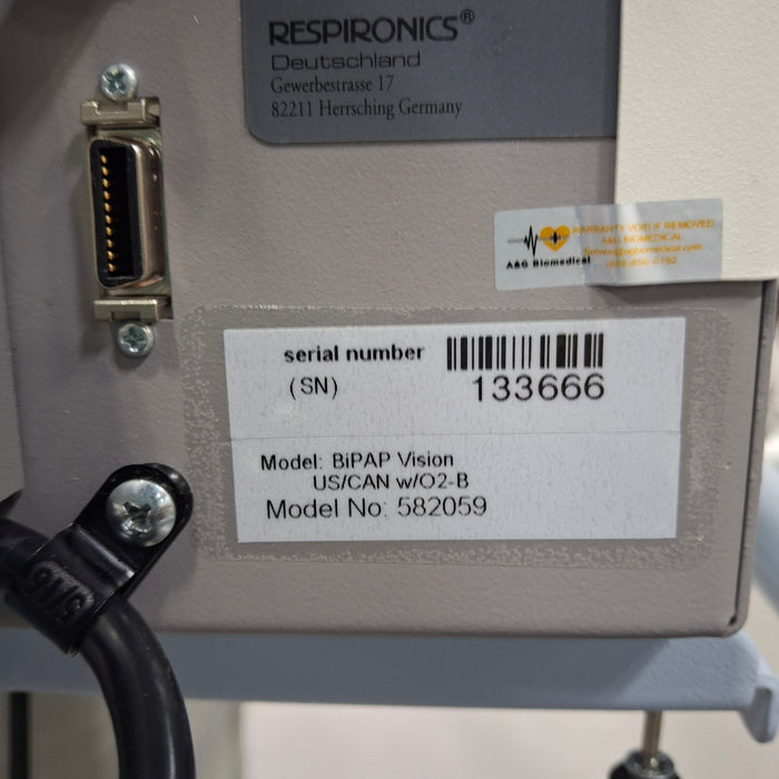 Respironics Respironics BiPAP Vision Ventilator Respiratory reLink Medical