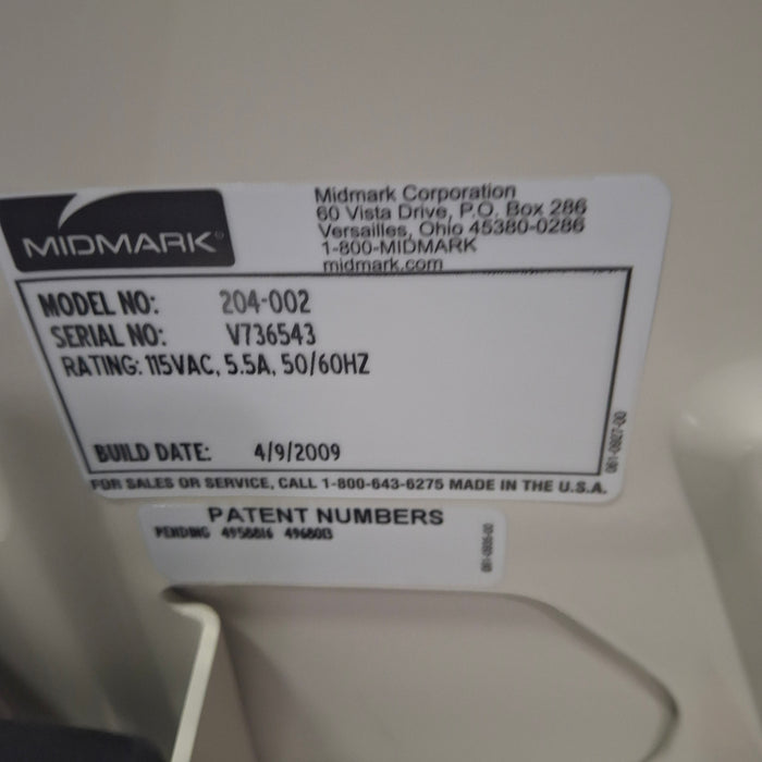 Midmark 204 Exam Table