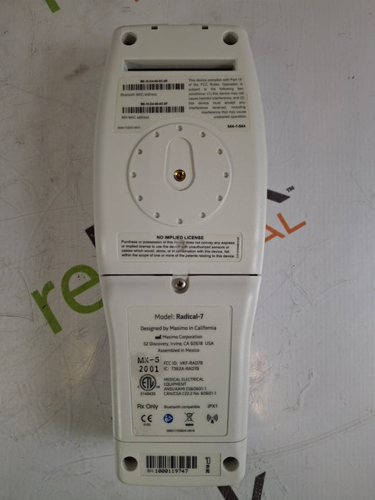 Masimo Masimo Root Monitor w/ Radical 7 Patient Monitors reLink Medical