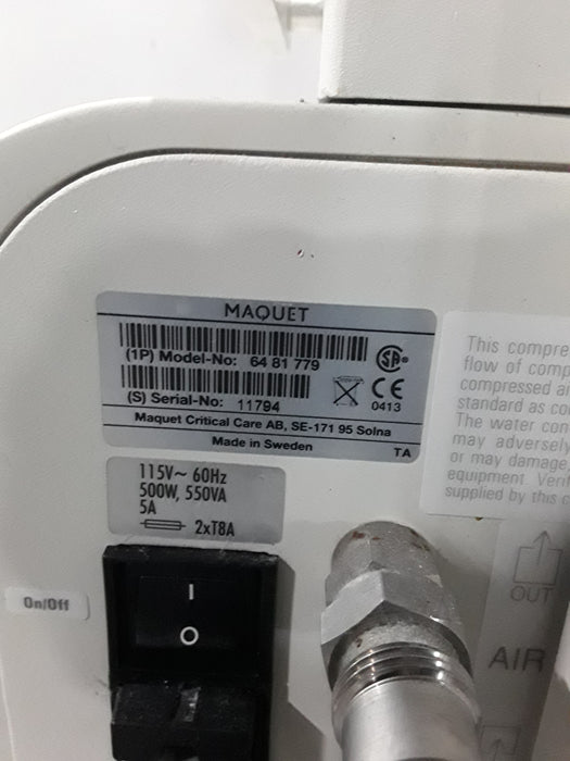 Maquet Servo-I Ventilator