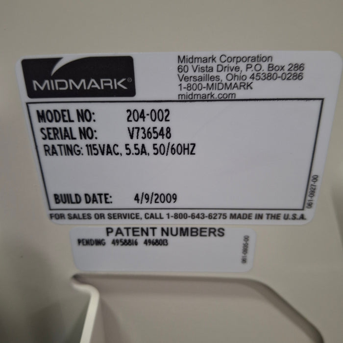 Midmark 204 Exam Table