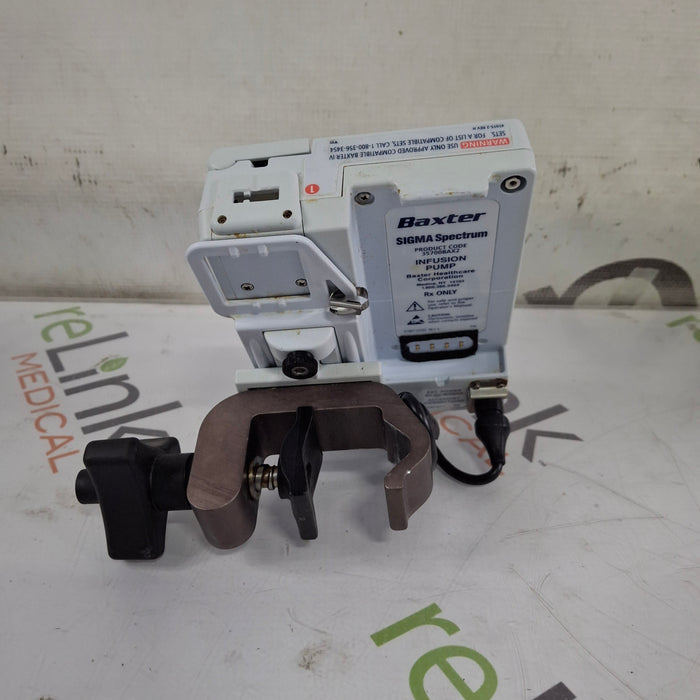 Baxter Sigma Spectrum 8.01.00 w/o Battery Infusion Pump