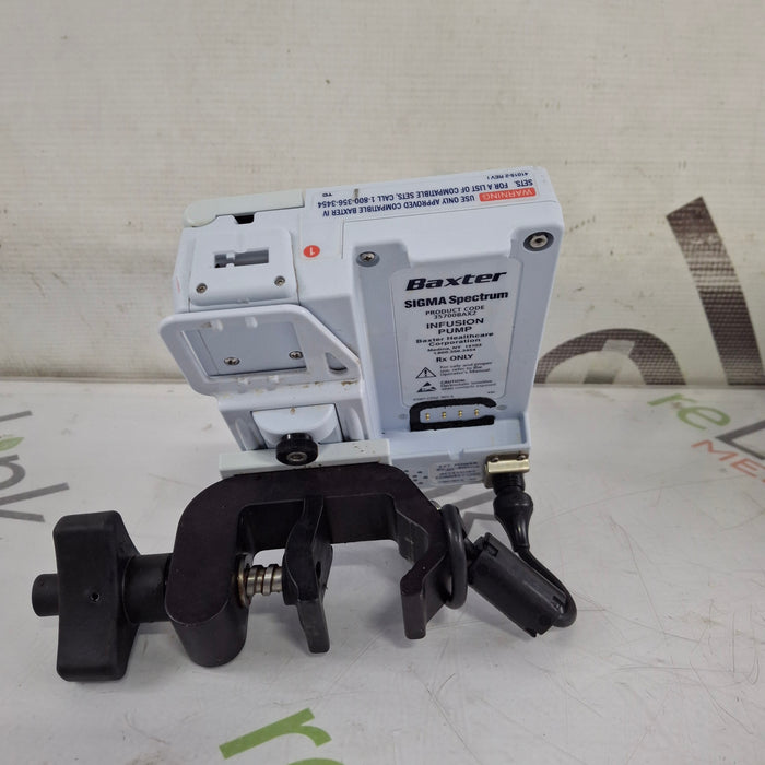 Baxter Baxter Sigma Spectrum 8.01.00 w/o Battery Infusion Pump Infusion Pump reLink Medical