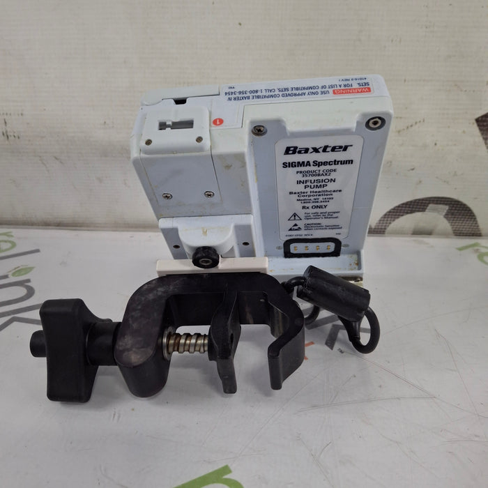 Baxter Baxter Sigma Spectrum 8.01.00 w/o Battery Infusion Pump Infusion Pump reLink Medical