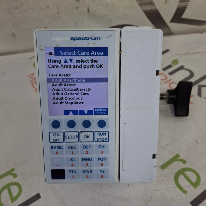 Baxter Baxter Sigma Spectrum 8.01.00 w/o Battery Infusion Pump Infusion Pump reLink Medical