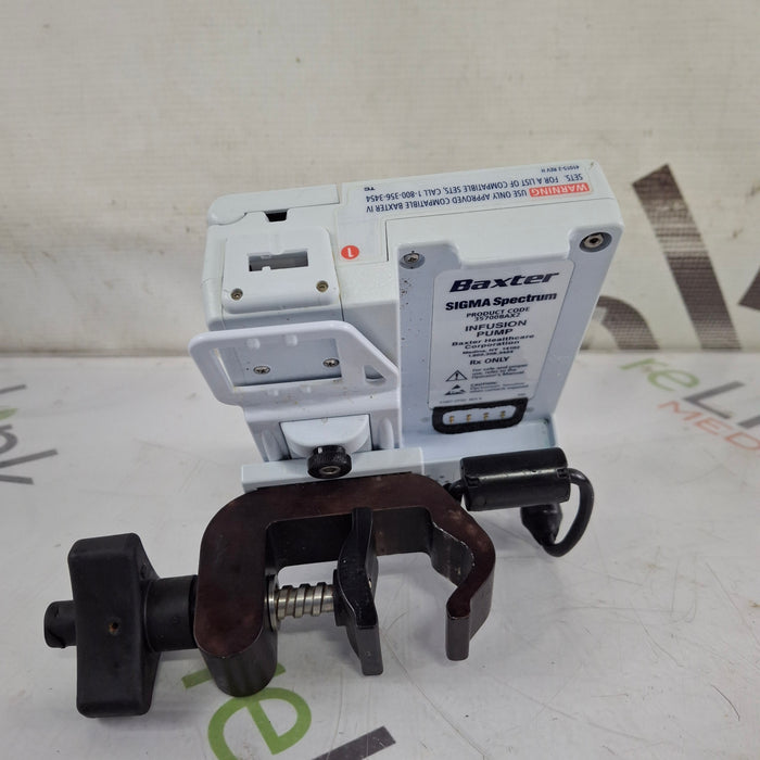 Baxter Baxter Sigma Spectrum 8.01.00 w/o Battery Infusion Pump Infusion Pump reLink Medical