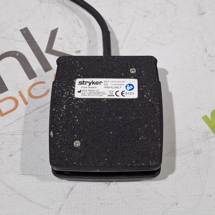 Stryker Stryker 5450-850-007 Sonopet Footswitch Surgical Power Instruments reLink Medical