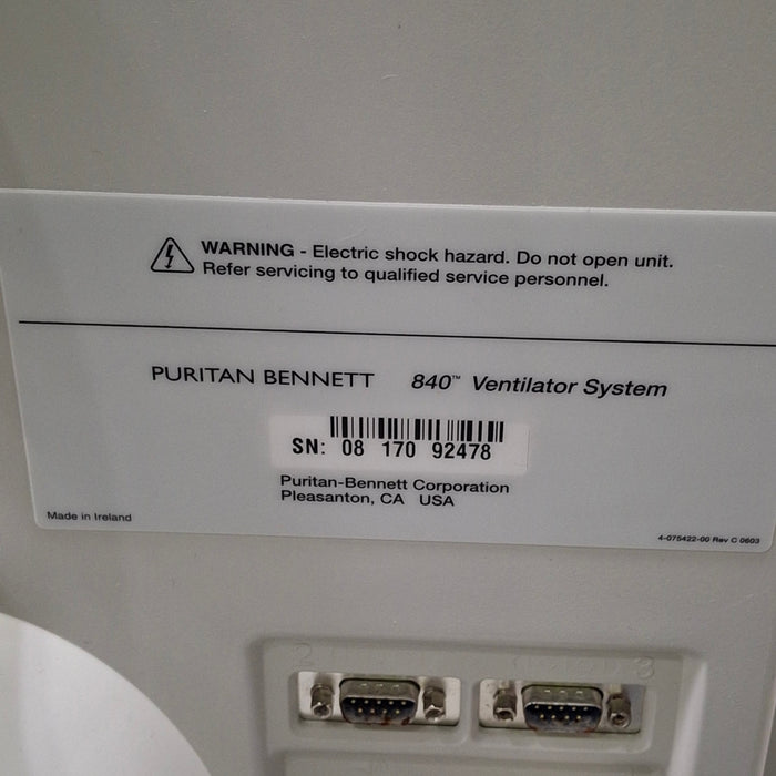 Puritan Bennett Puritan Bennett 840 Ventilator Respiratory reLink Medical