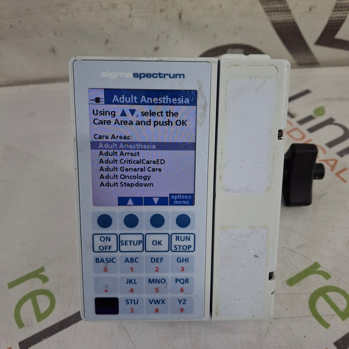 Baxter Baxter Sigma Spectrum 8.01.00 w/o Battery Infusion Pump Infusion Pump reLink Medical