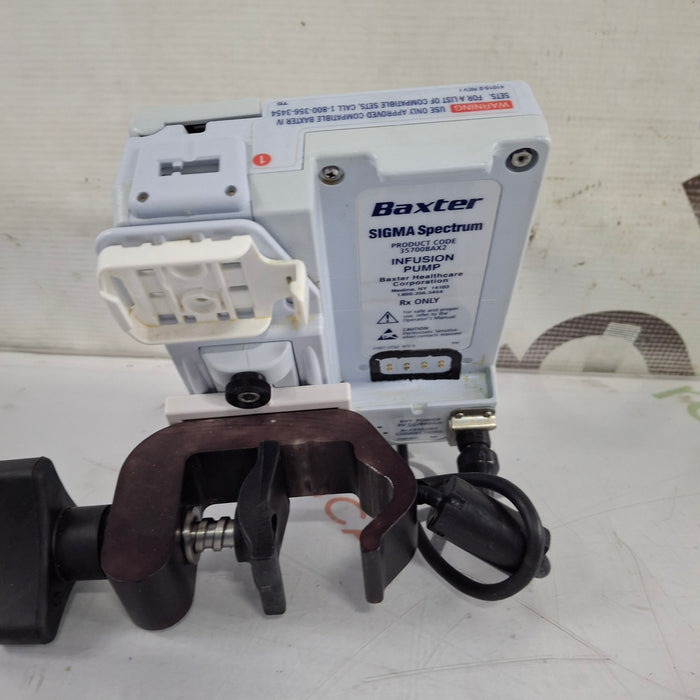 Baxter Sigma Spectrum 8.01.00 w/o Battery Infusion Pump