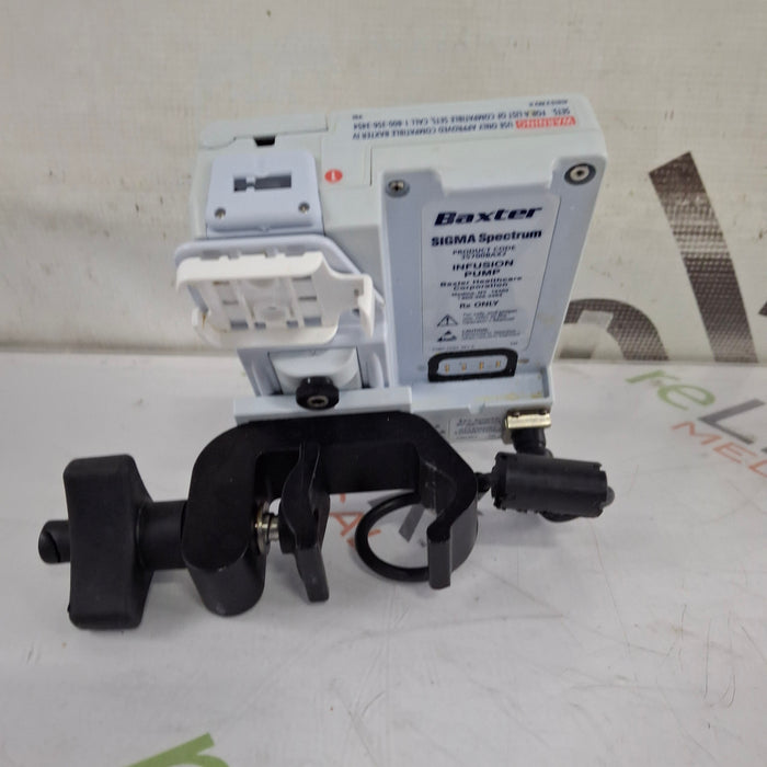 Baxter Baxter Sigma Spectrum 8.01.00 w/o Battery Infusion Pump Infusion Pump reLink Medical