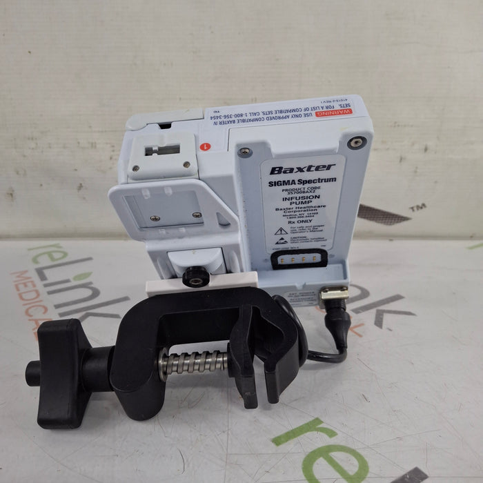 Baxter Baxter Sigma Spectrum 8.01.00 w/o Battery Infusion Pump Infusion Pump reLink Medical